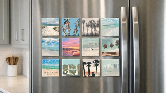 2.5 x 2.5 Custom Photo Magnets (Set of 12)